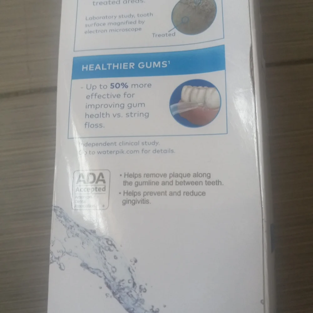 Waterpik Waterflosser Cordless Express ADA Accepted Cordless Convenience 2 Tips